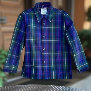 🔥🔥IZOD Kids Plaid Shirt Button Up
